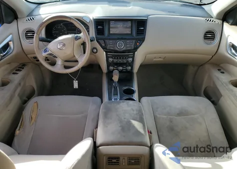 2014 Nissan Pathfinder S из США, поврежденный, VIN 5N1AR2MM5EC606463